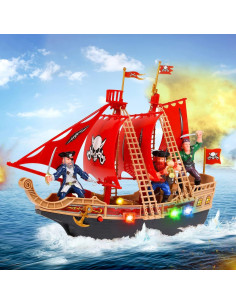 Juguete Barco Pirata Kidplokio con Luces y Sonidos 30.48 cm 2