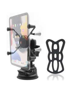 Soporte para Tablet de Coche Strg con Base de Ventosa 6"