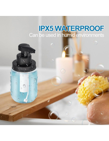 Dispensador de Jabón Espumoso Automático Gistome 354ml Vidrio Dispensador de Jabón Espumoso Automático Gistome 354ml Vidrio