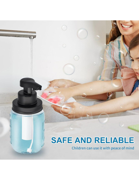 Dispensador de Jabón Espumoso Automático Gistome 354ml Vidrio Dispensador de Jabón Espumoso Automático Gistome 354ml Vidrio