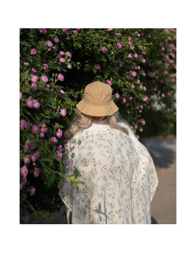 Cubierta de Lactancia LALAHOME - Muselina Algodón 100% Verde