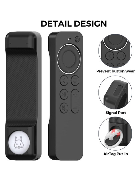 Funda de Silicona AhaStyle para Siri Remote Apple TV 4K 2022