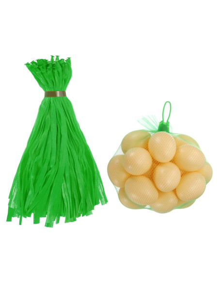 Bolsas de Malla Reutilizables uxcell 30cm Verde 100Pcs