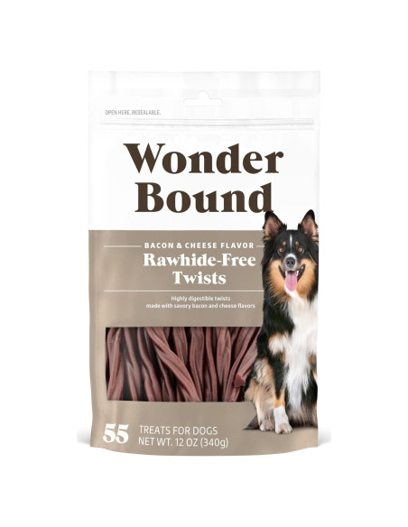 Palitos de Perro Wonder Bound Sabor Tocino y Queso 55 Unidades Palitos de Perro Wonder Bound Sabor Tocino y Queso 55 Unidades