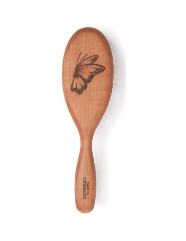 Cepillo de Madera Natural Antibreakage para Cabello - Hecho en Alemania