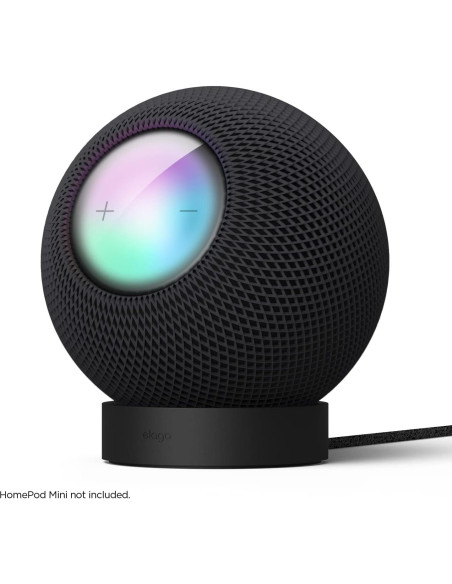Soporte elago para HomePod Mini - Silicona Antideslizante Negro