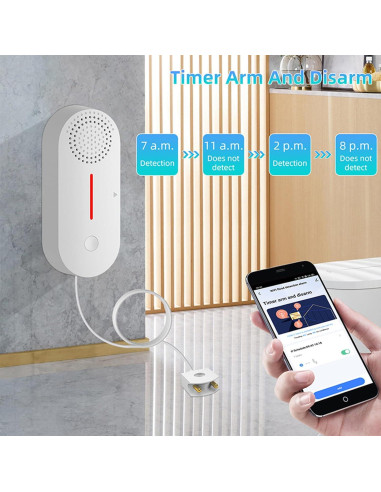 Detector de Fugas de Agua WiFi RESOME SW102 - 3 Piezas
