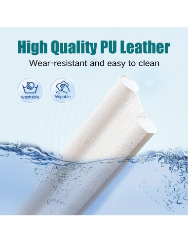 Detenedor de Corrientes de Aire Protalwell Blanco para Puertas 4.4 cm