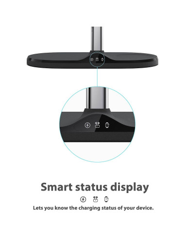 Estación de Carga Inalámbrica 3 en 1 Holami para Apple