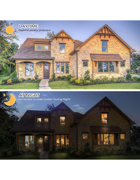 Película de Ventana HooTown 45x198 cm Privacidad Espejo UV