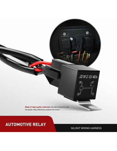 Luces LED de Niebla Inundadas Nilight ZH010 18W 2 Piezas