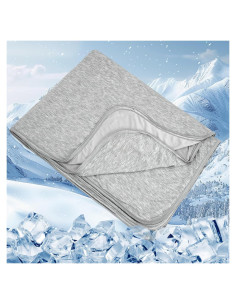 Manta Refrigerante CXXDE Reina 200x200 cm Suave y Transpirable