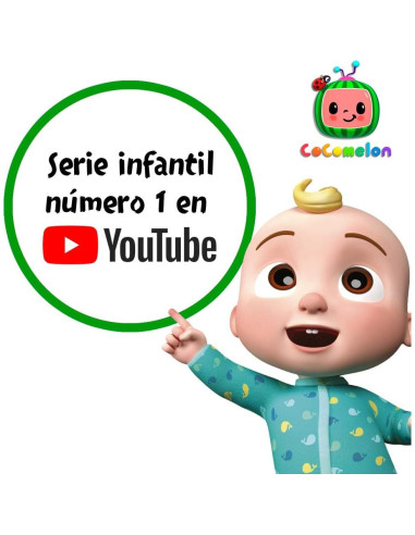 Juguetes de Baño CoComelon Set 2 Tiburones y JJ