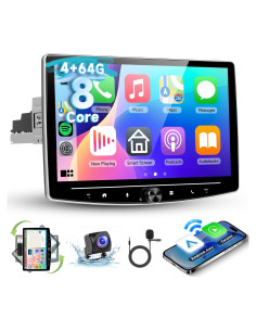 Estéreo de coche Android Hodozzy 10.1" 4G+64G CarPlay Bluetooth