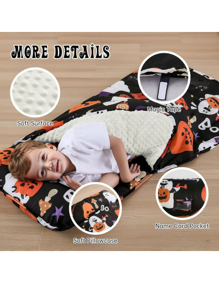 Esteras para Siesta Niños Anibedding Halloween 137x56cm