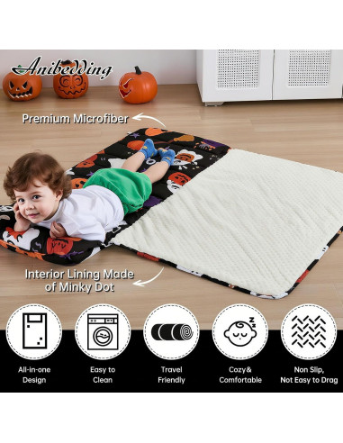 Esteras para Siesta Niños Anibedding Halloween 137x56cm