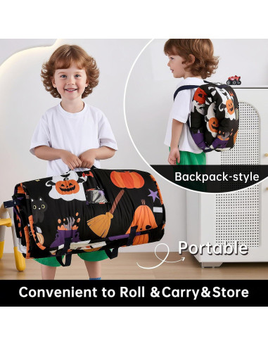 Esteras para Siesta Niños Anibedding Halloween 137x56cm