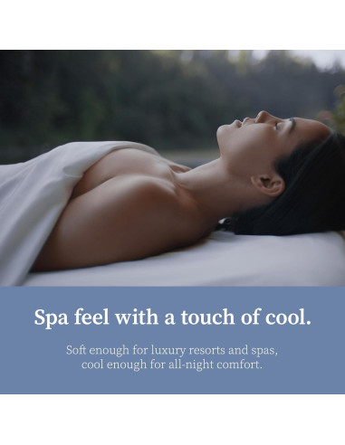 Conjunto de Sábanas Twin Coop Home Goods Cool+ Gris Paloma