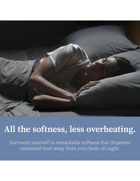 Conjunto de Sábanas Twin Coop Home Goods Cool+ Gris Paloma