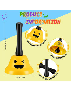 Set de 6 Timbres de Mano MorningRo - Decorativos y Prácticos 2