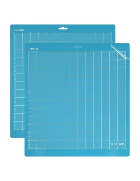 Mat de Corte REALIKE LightGrip 12x12 Azul para Cricut