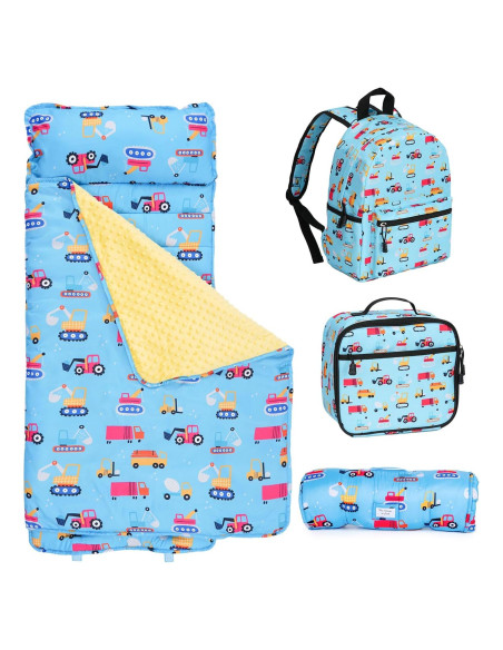 Colchoneta para Siesta Niños Kulahlik 104x84 cm con Mochila