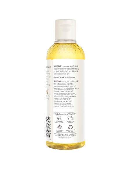 Champú y Gel de Baño Burt's Bees Baby Bee 237ml Sin Lagrimas