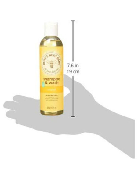 Champú y Gel de Baño Burt's Bees Baby Bee 237ml Sin Lagrimas