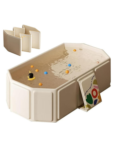 Bañera Plegable para Bebés DUSHARKFUN 1.2 kg Blanca Bañera Plegable para Bebés DUSHARKFUN 1.2 kg Blanca
