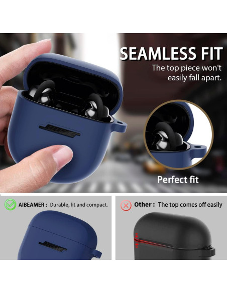 Funda de Silicona AIBEAMER para Bose QuietComfort II y Ultra