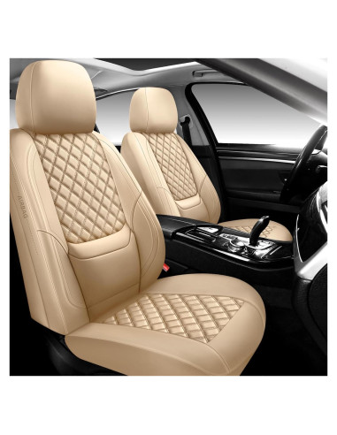 Cubiertas de Asiento de Coche NS YOLO Beige DL01 Impermeables
