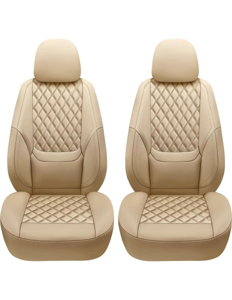 Cubiertas de Asiento de Coche NS YOLO Beige DL01 Impermeables