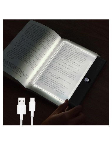 Luz de Lectura LED Strackvial Recargable 3 Colores Ajustable