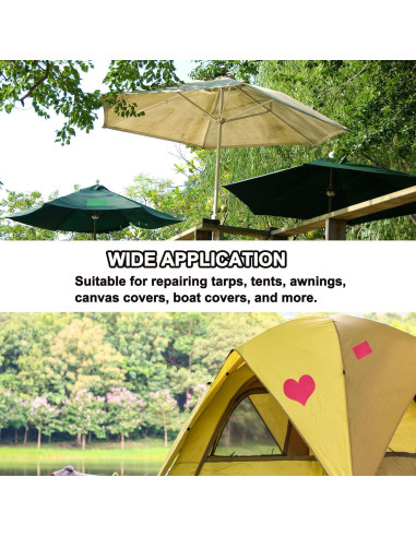 Cinta de Reparación de Toldos PATIKIL 8m x 5cm Impermeable