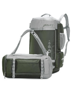 Mochila de Gimnasio BE SMART 40L Impermeable Verde Ejercito