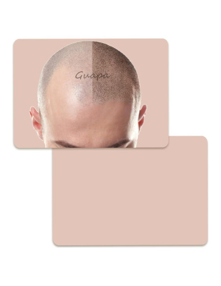 Piel de Práctica Micropigmentación Cuero Cabelludo MARLLOGIVA 19x14.5cm