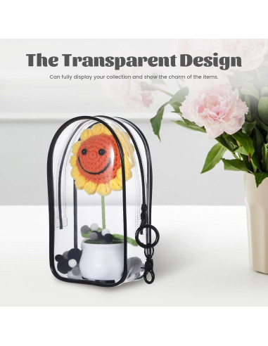 Funda Transparente para Llaveros Xyulaan con Cierre 20x14cm