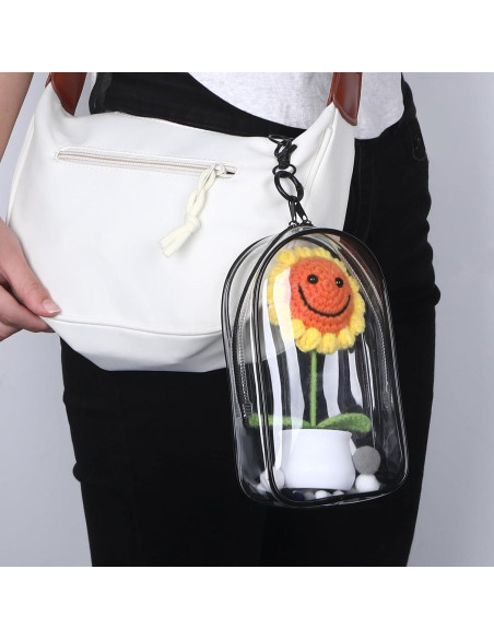 Funda Transparente para Llaveros Xyulaan con Cierre 20x14cm