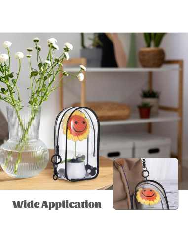 Funda Transparente para Llaveros Xyulaan con Cierre 20x14cm