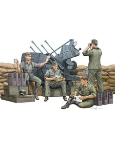 Figuras de Artillería Antiaérea Alemana Trumpeter 1:35 2