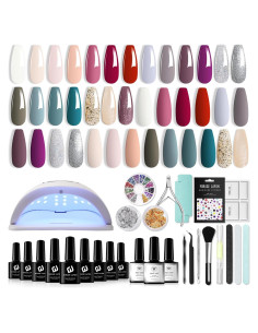 Kit de Esmalte de Uñas de Gel 43 Piezas MIRAGE LAYON