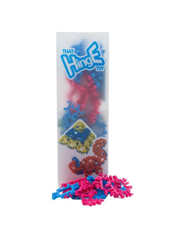 Juego de Bisagra 82 Piezas Juguetes Increíbles Azul/Rosa