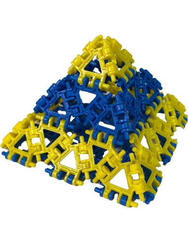 Juego de Bisagra 82 Piezas Juguetes Increíbles Azul/Rosa