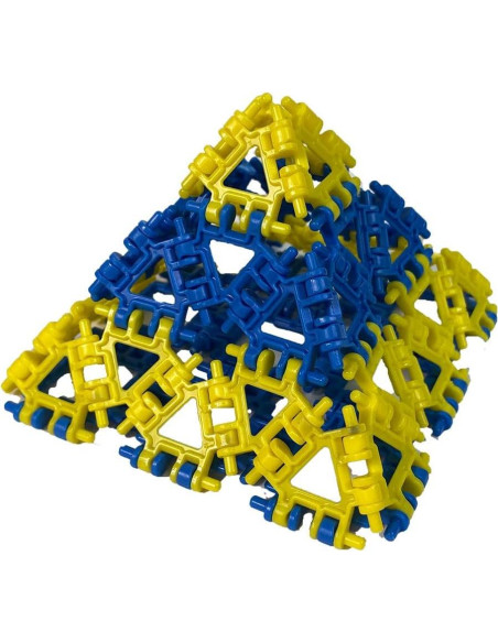 Juego de Bisagra 82 Piezas Juguetes Increíbles Azul/Rosa