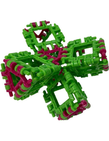 Juego de Bisagra 82 Piezas Juguetes Increíbles Azul/Rosa