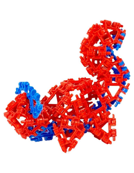 Juego de Bisagra 82 Piezas Juguetes Increíbles Azul/Rosa