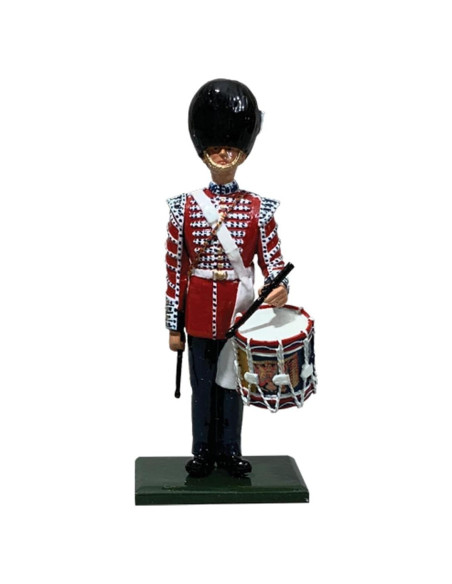 Figura de Soldado Drummer Guardia Granadera Británica 1953 W. Britain 1:32