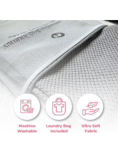 Cubierta de Lactancia Ponchy Gold Mamas 100% Algodón Negro 2