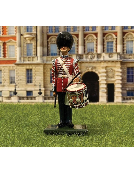 Figura de Soldado Drummer Guardia Granadera Británica 1953 W. Britain 1:32