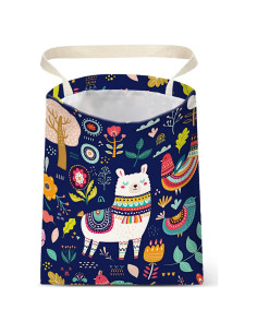 Bolsa de Basura Colgante para Auto IRADA Alpaca 28x36cm Impermeable